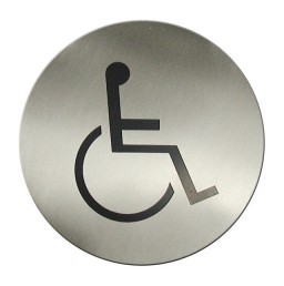 Semn usa – Handicapati – 75 mm