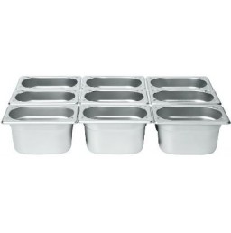 Vascheta Gastronorm 1/9 65 mm 0.6 lt Kitchen Line